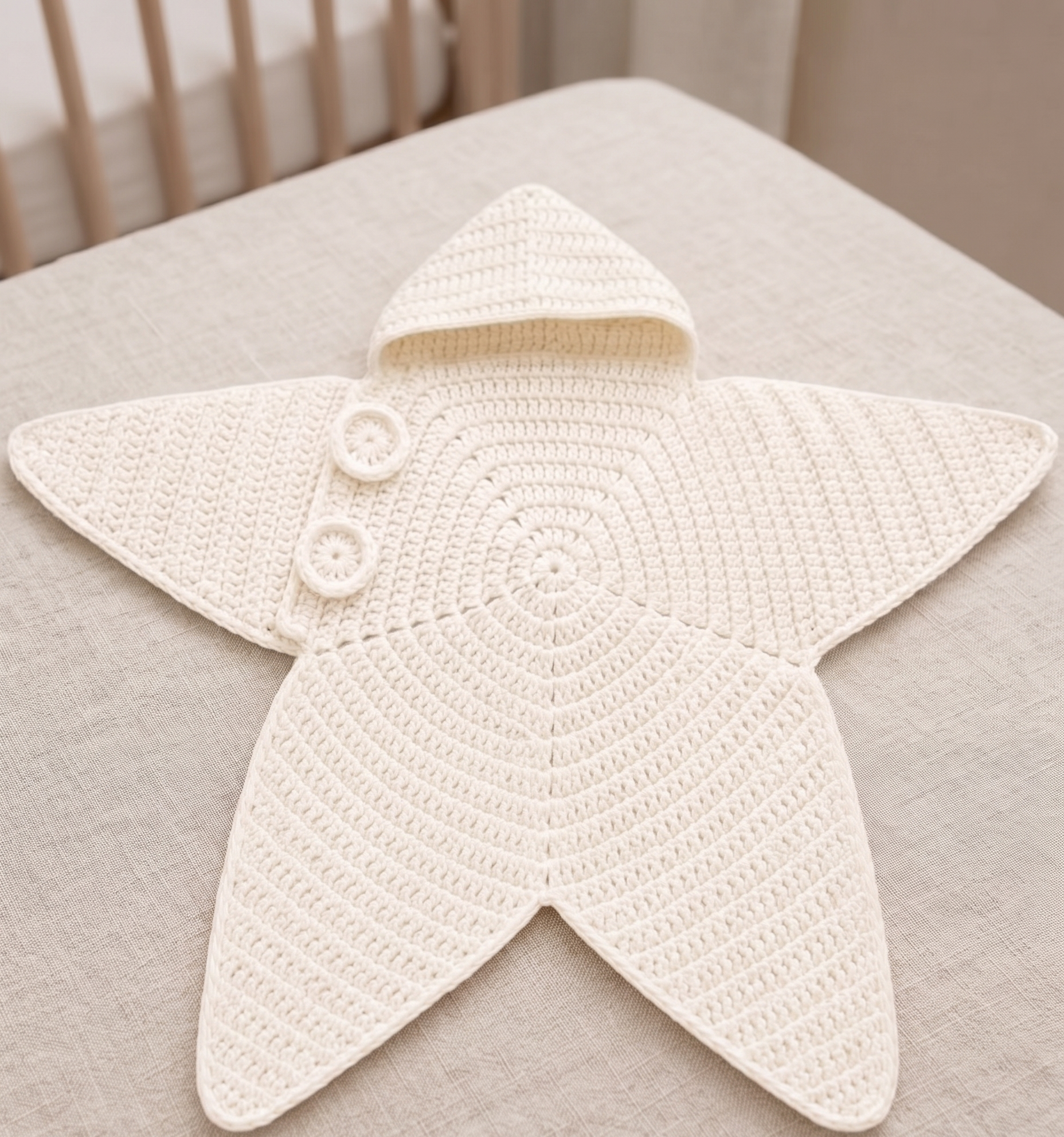 Baby starfish outfit.